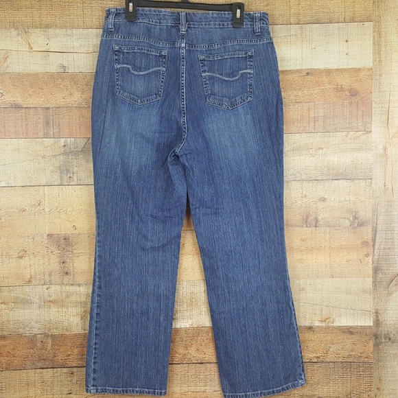 St. John Jeans St Johns Bay Jeans Womens Blue Denim Size 34x28
